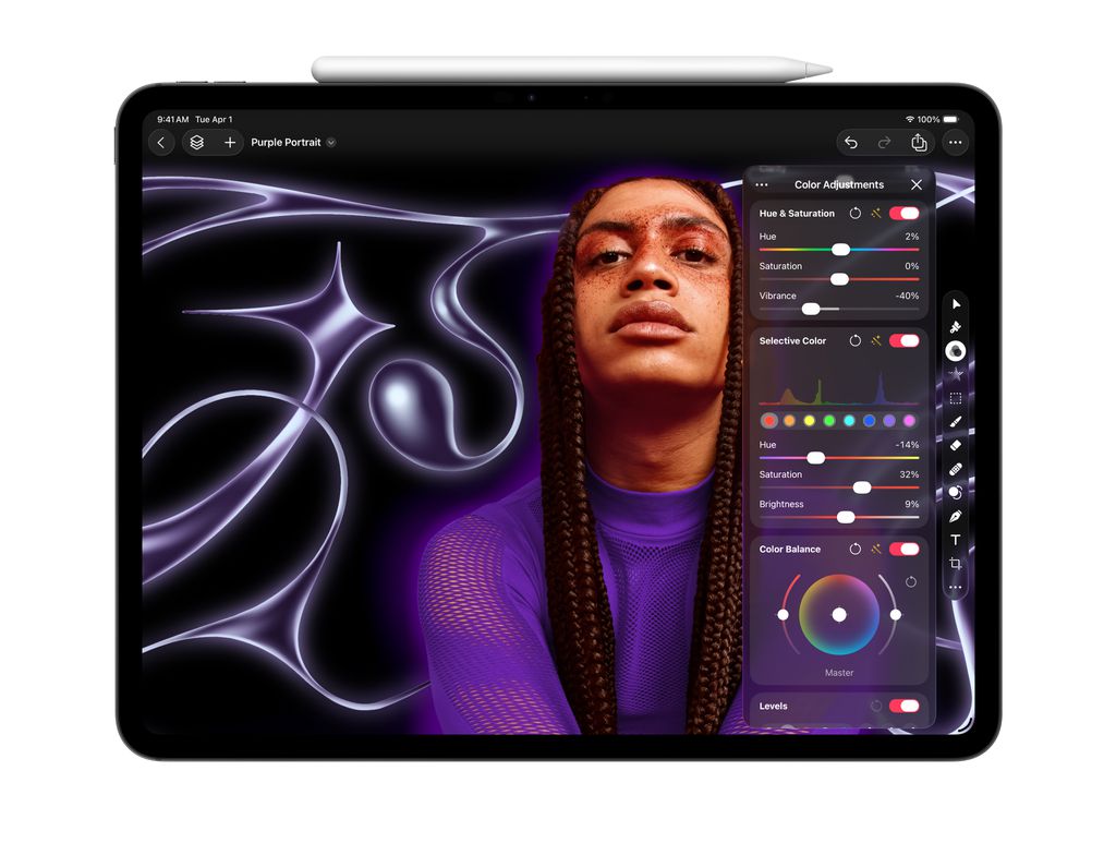 Pixelmator Pro para iPad (Imagem: Divulgação/Apple)