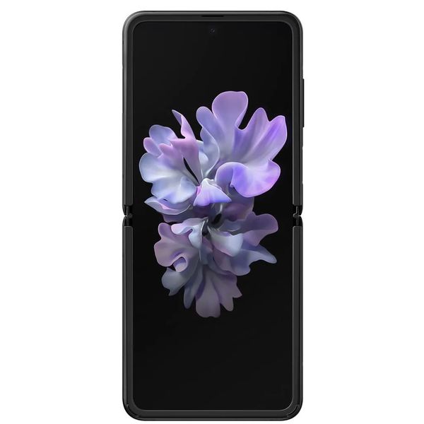 Smartphone Samsung Galaxy Z Flip Dual Chip Android 10 Tela 6.7" Octa-Core 156GB 4G Câmera Dupla 12MP + 13MP - Preto
