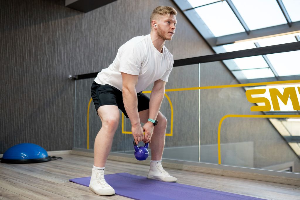 Desafio do kettlelbell