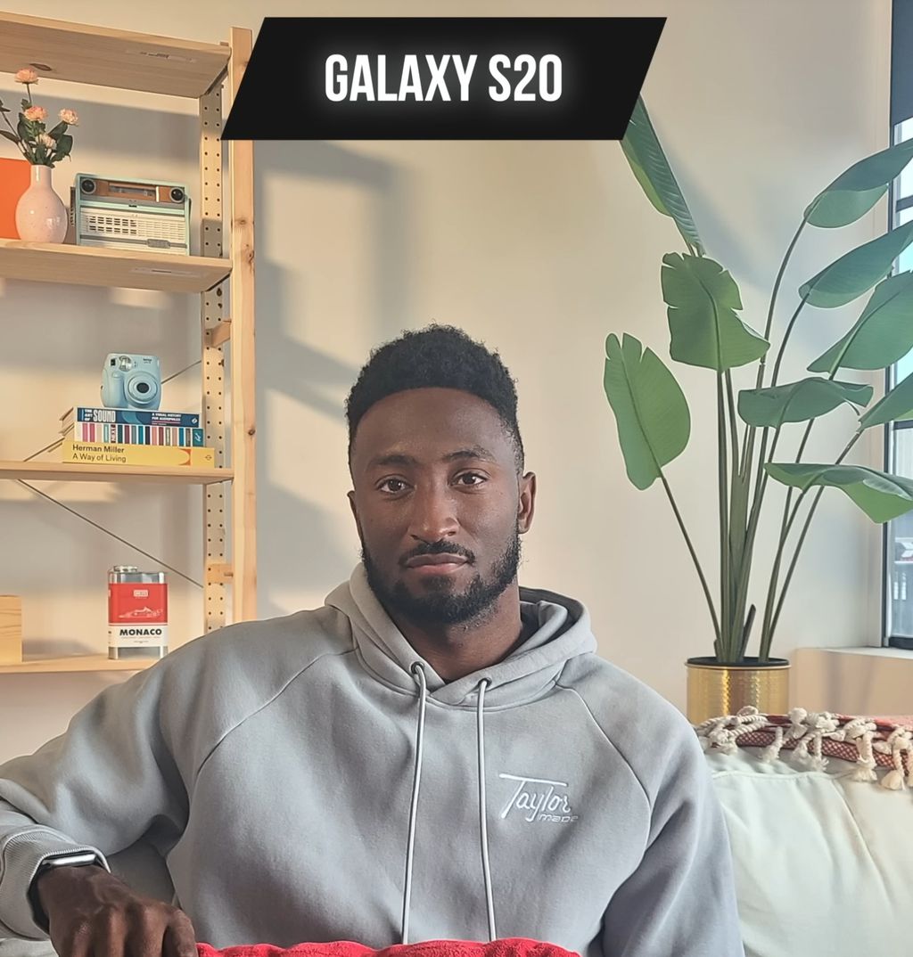 galaxy s20 câmera youtuber comparação