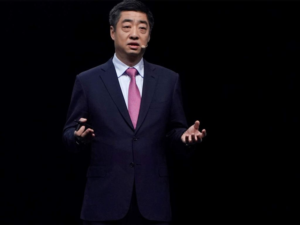 Ken Hu, presidente da Huawei, confirma que empresa vai compartilhar sua tecnologia 5G com o ocidente/ Imagem: Huawei/Divulgação