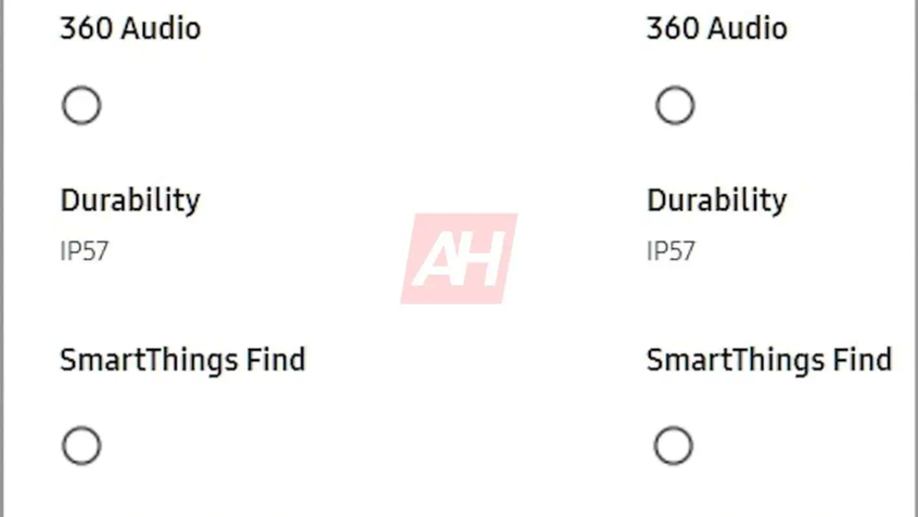 Galaxy Buds 3 e 3 Pro: ficha tecnica