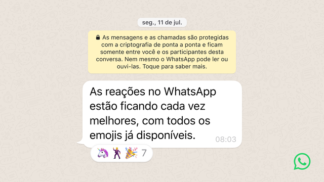 Divulgação/WhatsApp