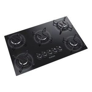 PIX | Cooktop 5 Bocas Itatiaia Essencial Preto Bivolt 127V/220V | CUPOM