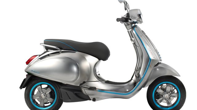 Vespa anuncia que sua scooter elétrica chega ao mercado em 2018