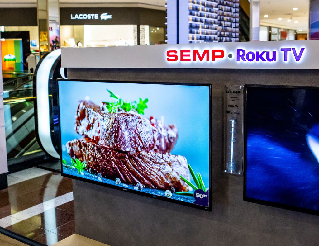 As TVs Semp retornam com Roku TV e preços mais acessíveis (Imagem: Divulgação/TCL)