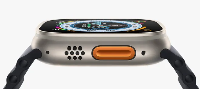 Botão do Apple Watch Ultra poderá servir para uma grande variedade de funções (Imagem: Divulgação/Apple)