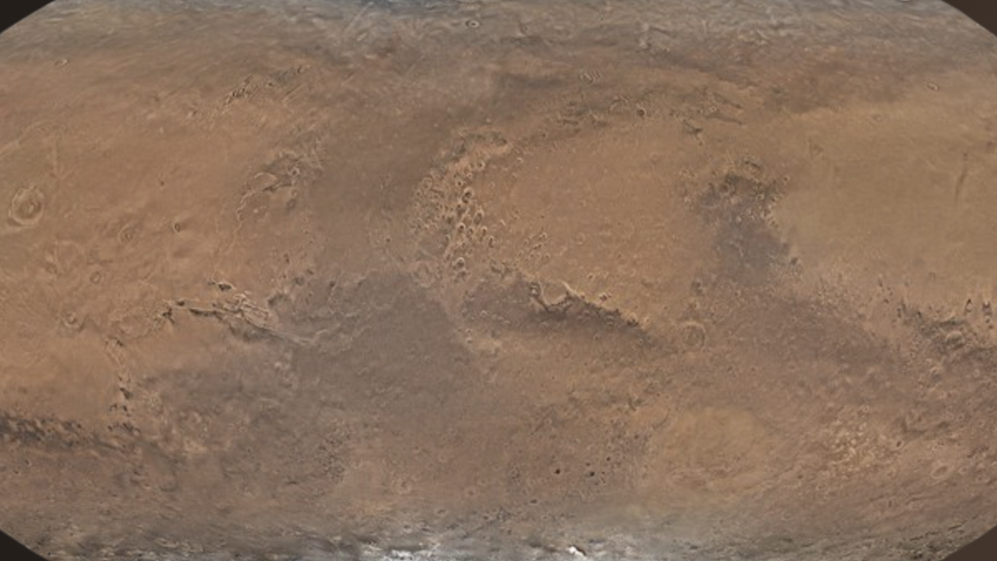 Fotos de Marte tomadas por una sonda china ofrecen hermosos panoramas