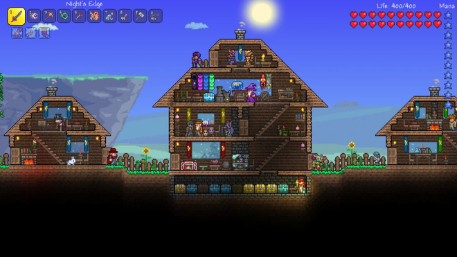 Terraria: jogo de mundo aberto (Imagem: Reprodução)