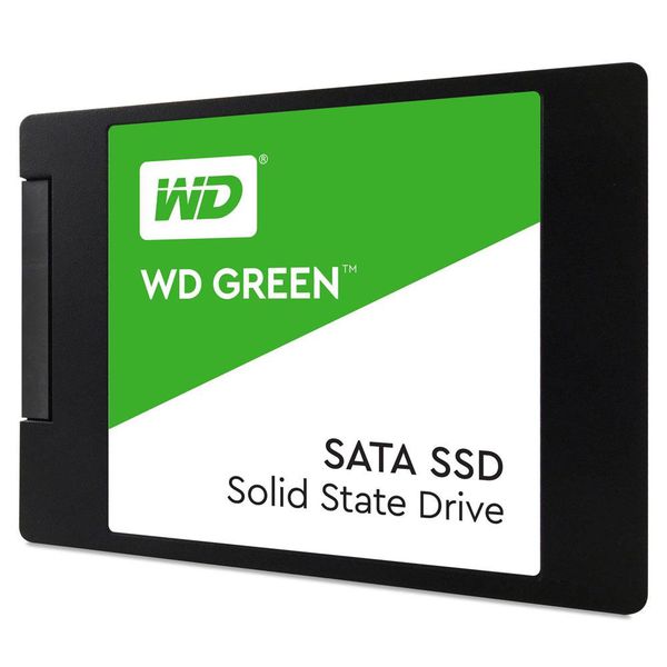 SSD WD Green, 120GB, SATA, Leitura 545MB/s, Gravação 430MB/s - WDS120G2G0A [BOLETO]