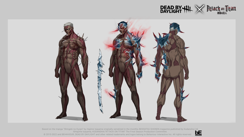 Dead by Daylight recebe skins de Attack on Titan - Canaltech