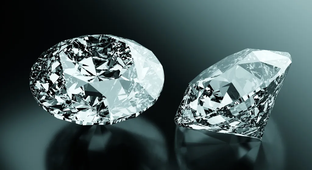 Os diamantes são formados quando depósitos de carbono são expostos a altas temperaturas e pressões (Imagem: Reprodução/photocreo/Envato)