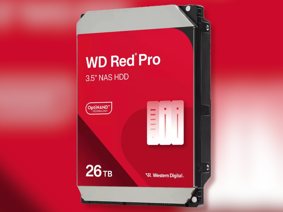 Western Digital lança HDD Red Pro de 26 TB com interface SATA