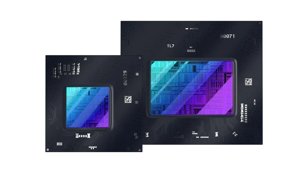 A linha Intel Arc utilizará os chips ACM-G10, com até 32 Xe-Cores, e ACM-G11, com até 8 Xe-Cores (Imagem: Intel)