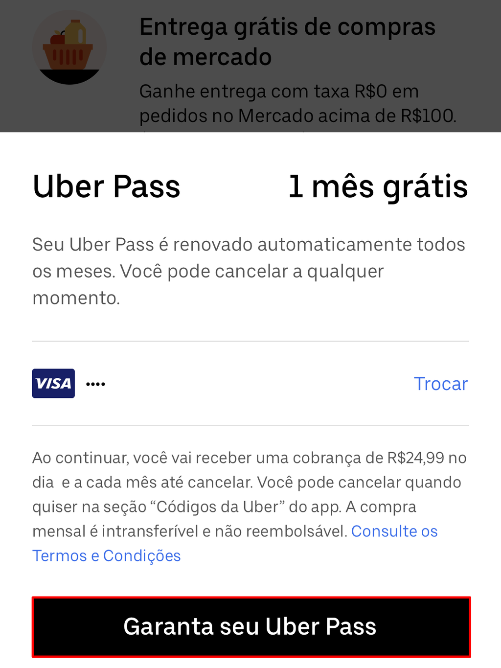 O que é Uber Pass e como usar o plano de assinaturas