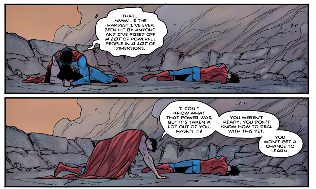 Batalha dos Super Filhos  Jon Kent descobre que seu pai é o