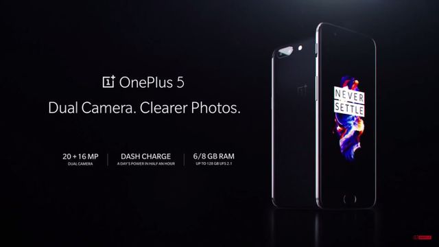 OnePlus 5 é apresentado oficialmente; confira os detalhes