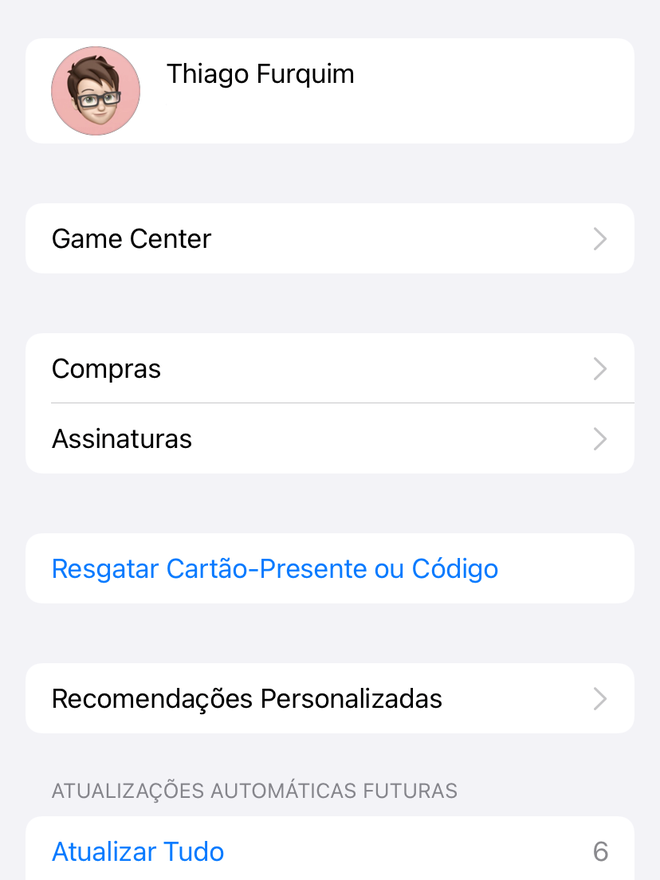 Gerencie a sua assinatura do Apple Fitness+ na App Store - Captura de tela: Thiago Furquim (Canaltech)