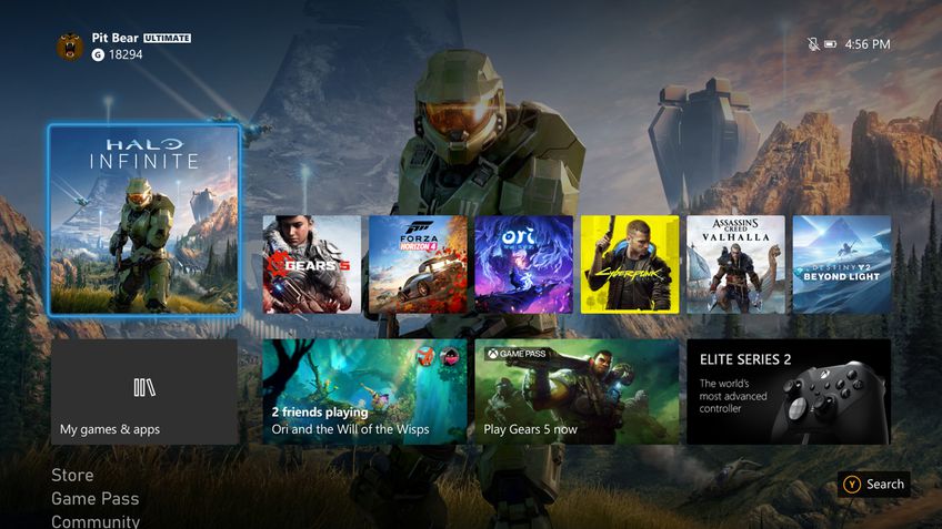 Xbox dashboard 2020 Xbox dashboard 2020