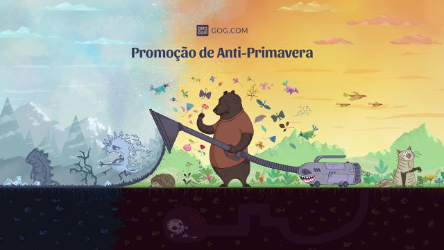 GOG Brasil inicia sua primeira promoção com jogos com até 90% de desconto