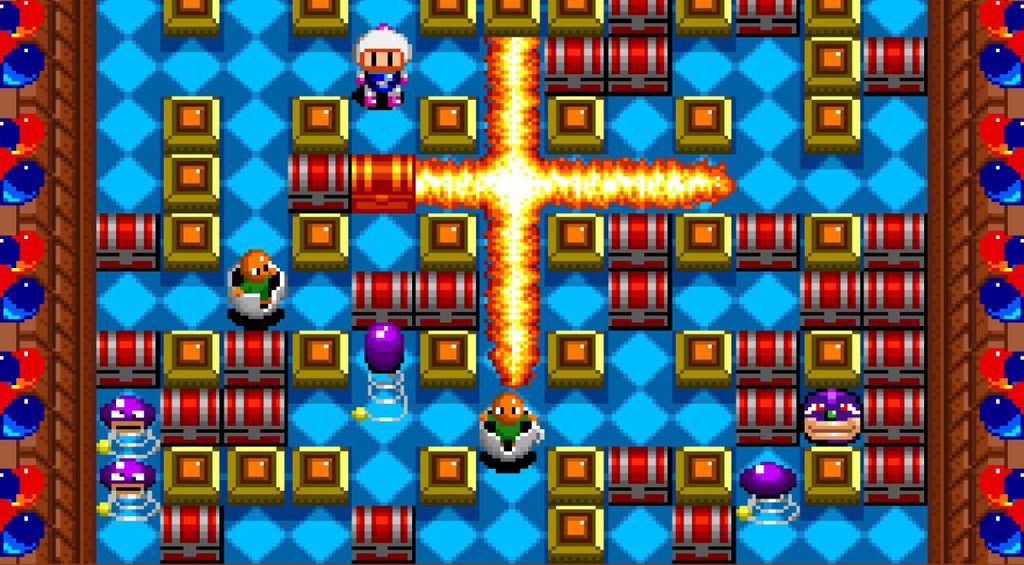 Fase de Super Bomberman