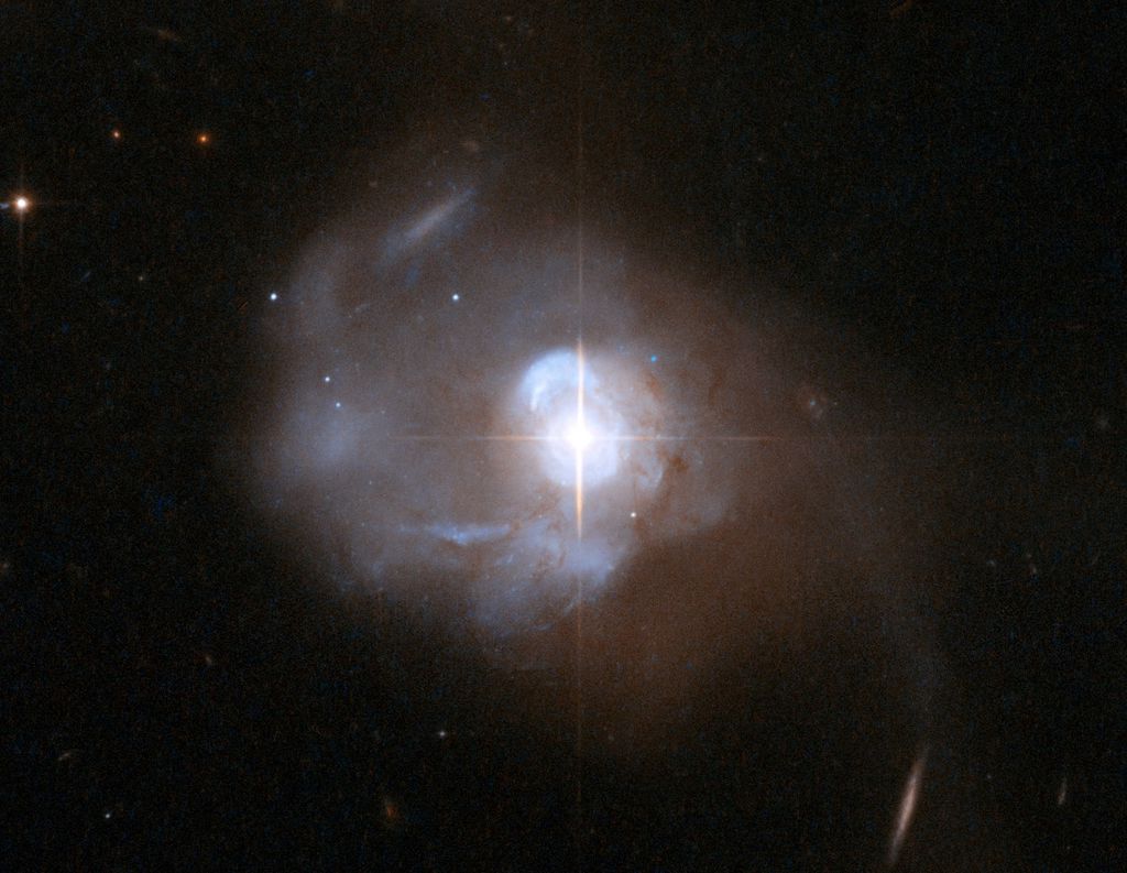 A galáxia Markarian 231 capturada pelo Telescópio Espacial Hubble (Imagem: NASA/ESA/The Hubble Heritage Team/A. EVANS)