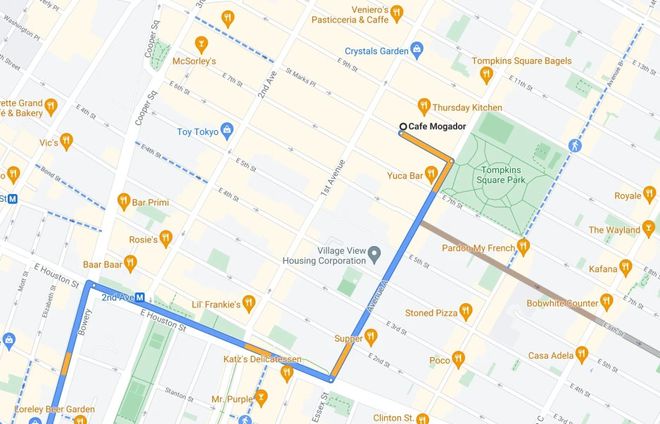 Em vez de indicar o caminho mais curto, o Maps vai mostrar a rota mais segura (Imagem: Reprodução/Google)