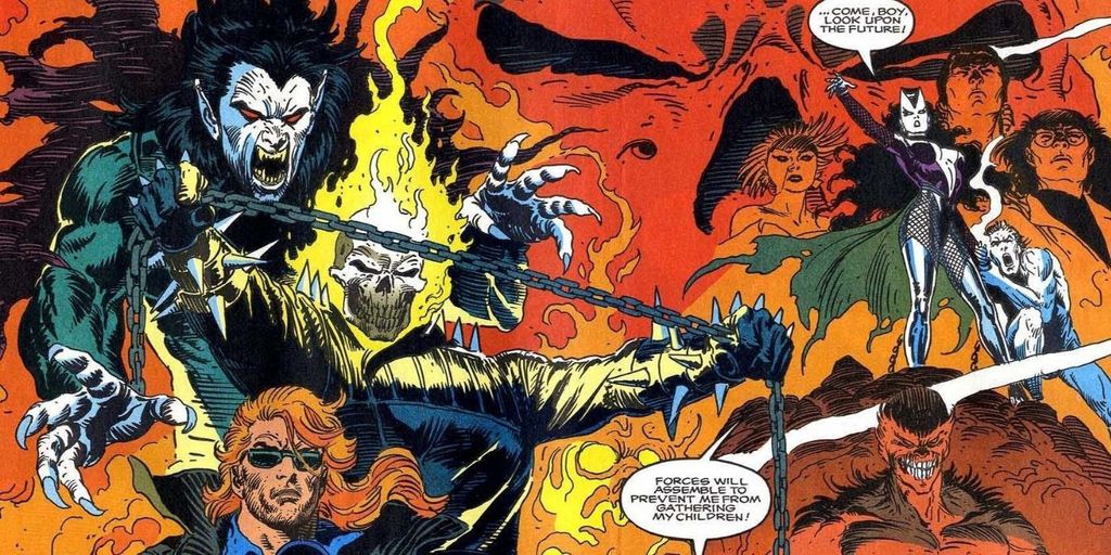 Morbius já esteve junto com os Filhos da Meia-Noite (Imagem: Reprodução/Marvel Comics)