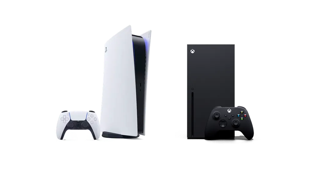 Novos rumores indicam que os kits de desenvolvimento do suposto PS5 Pro e de uma versão aprimorada do Xbox Series X já teriam chegado às mãos de desenvolvedores (Imagem: Divulgação/Sony e Microsoft)
