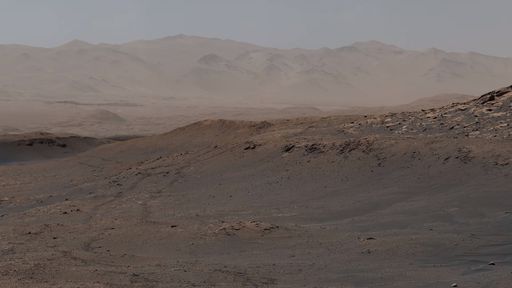Veja a paisagem marciana nesta incrível foto panorâmica tirada pelo Curiosity