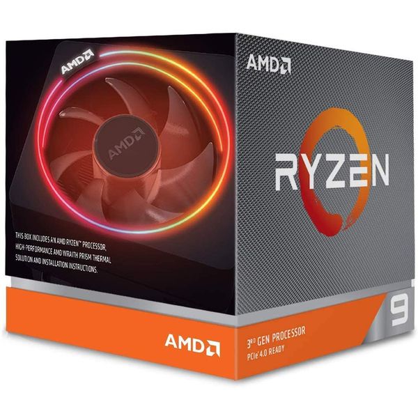 Processador AMD Ryzen 9 3900X (AM4-12 núcleos / 24 threads - 3.8GHz)