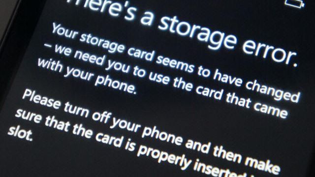 Erro no Windows Phone pede para usuário 'inserir CD e reiniciar o computador'