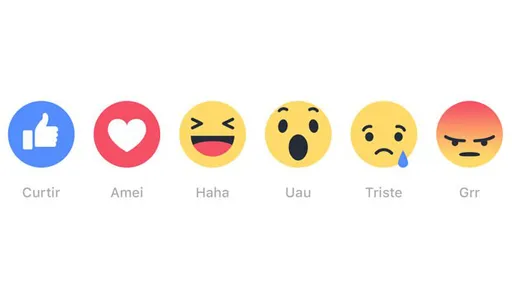 Emojis de reação do Facebook começam a ganhar popularidade