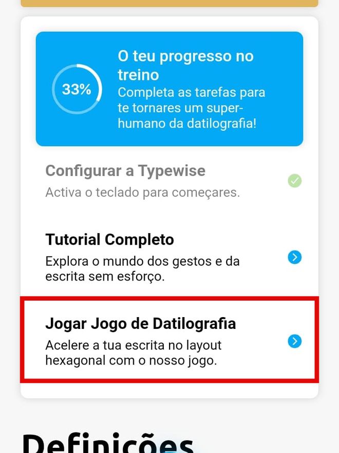 APLICATIVO para APRENDER A DIGITAR MAIS RÁPIDO no CELULAR 