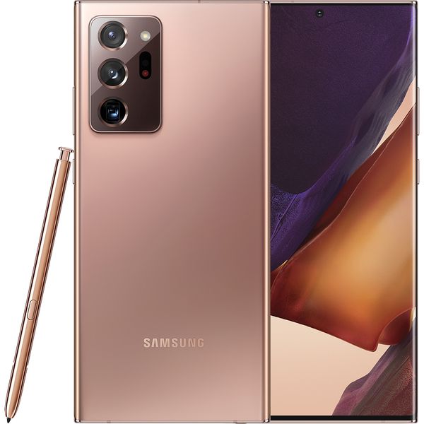 Smartphone Samsung Galaxy Note 20 Ultra Dual Chip Android 10.0 Tela 6.9" Octa-Core 256GB 5G Câmera Tripla 108MP+12MP+12MP - Mystic Bronze [CASHBACK]