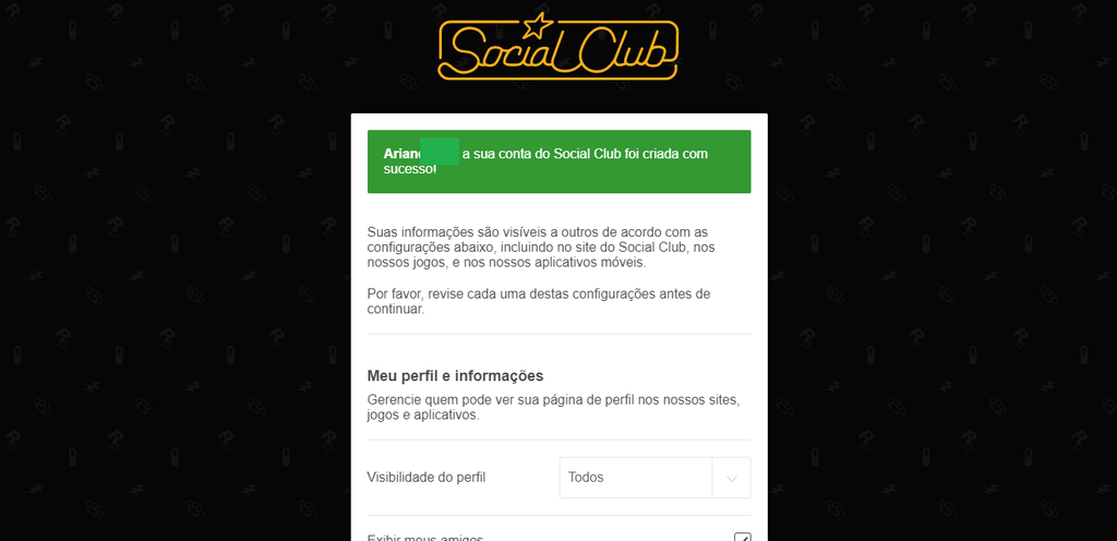Como usar o Rockstar Social Club para o GTA 5 / Captura de tela: Ariane Velasco