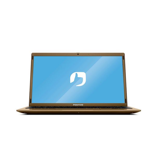Notebook Positivo Motion C41TEi Intel® Celeron® Dual-Core™ Linux 14" - Dourado [CUPOM + PIX]