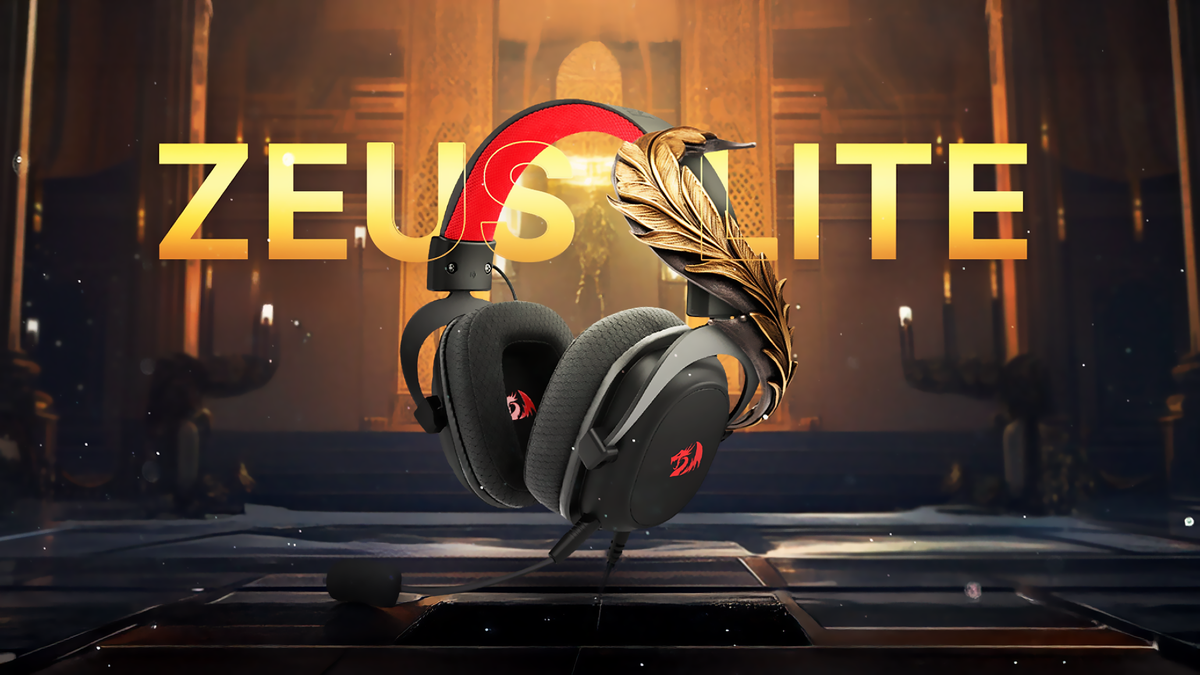 Preço baixo: Redragon Zeus Lite baratinho no KaBuM! com cupom exclusivo