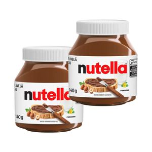 Kit Creme de Avelã com Cacau Nutella Ferrero - 140g 2 Unidades
