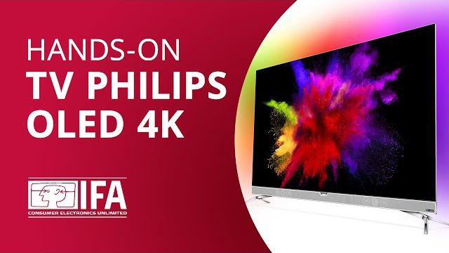 Primeira TV OLED 4K da Philips com Ambilight [Hands-on IFA 2016]