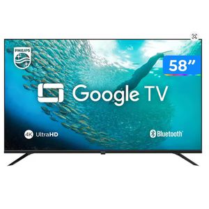 PARCELADO | Smart TV 58" 4K UHD D-LED Philips Série 7019 58PUG7019/78 Wi-Fi Bluetooth Google Assistente 3 HDMI 2 USB | CUPOM