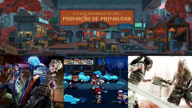 Promoção de Primavera do Steam  Confira 15 jogos que você pode