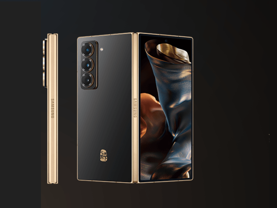 ゴールド スマートフォン 本体 256GB Celular dobrável superfino da Samsung ganha versão dourada - Canaltech