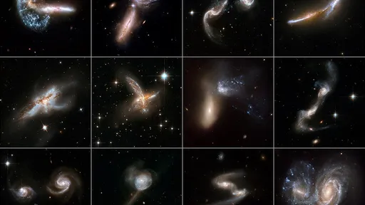 Astrônomos desvendam processo de fusão formadora de galáxias