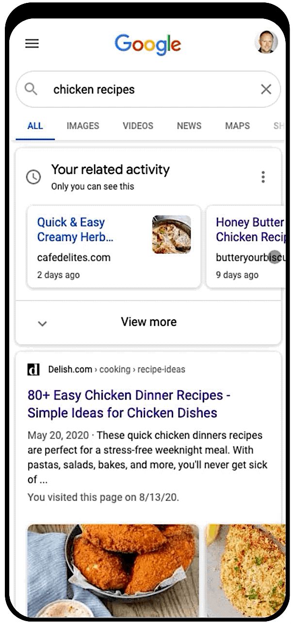 Google promete melhores sugestões dos cartões recorrentes no buscador móvel