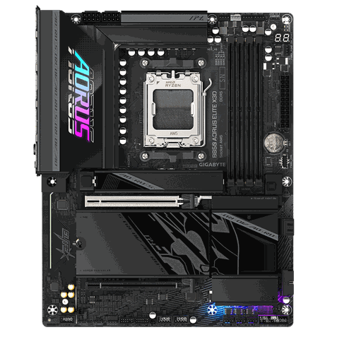 Placa-m&atilde;e B850 Aorus Elite X3D