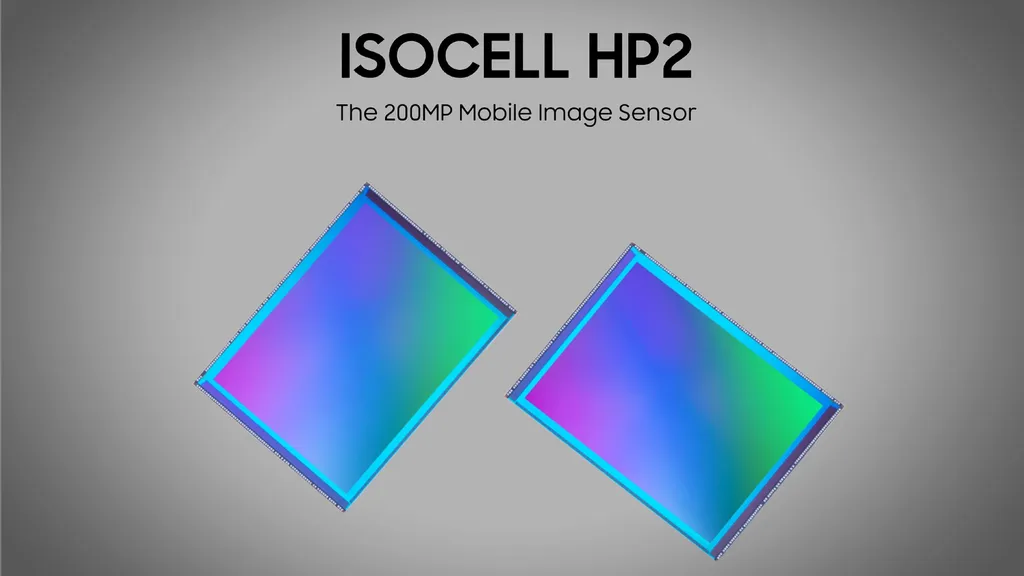 Anunciado nesta terça (17), o Samsung ISOCELL HP2 de 200 MP deve ser o sensor principal de câmera do Galaxy S23 Ultra (Imagem: Divulgação/Samsung)