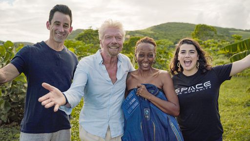 Virgin Galactic revela quem ganhou o sorteio de ingresso para voo espacial