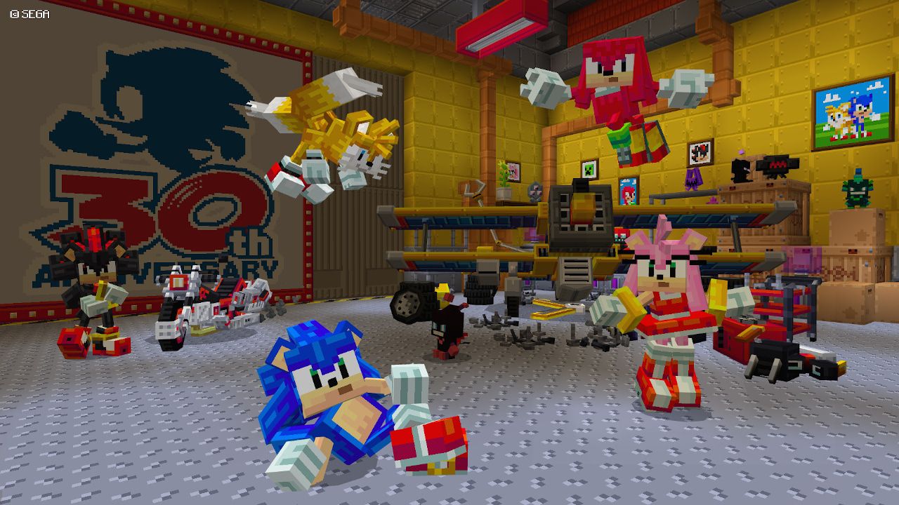 Minecraft agora conta com Sonic e fases de seus jogos - Canaltech