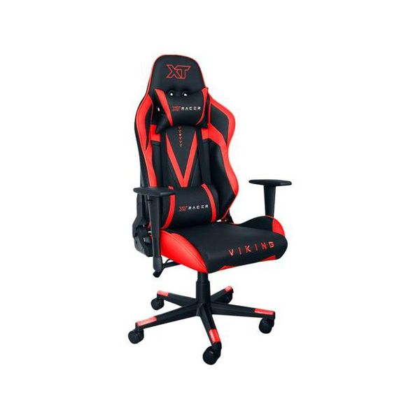 [CUPOM + APP + CLIENTE OURO] Cadeira Gamer XT Racer Reclinável Preto e Vermelho - Viking Series XTR-013